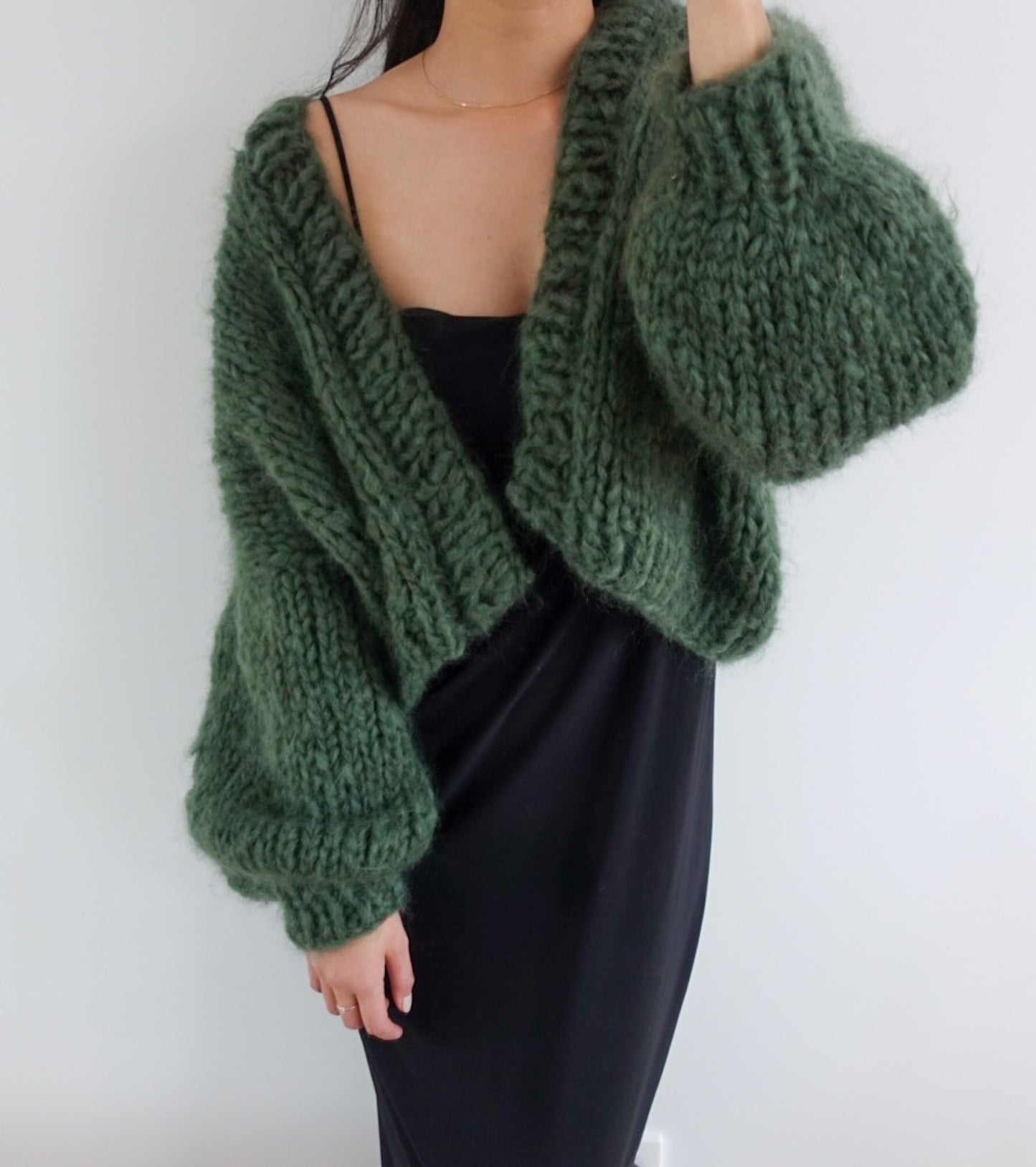 The Cosy Cardigan Sample / Fern