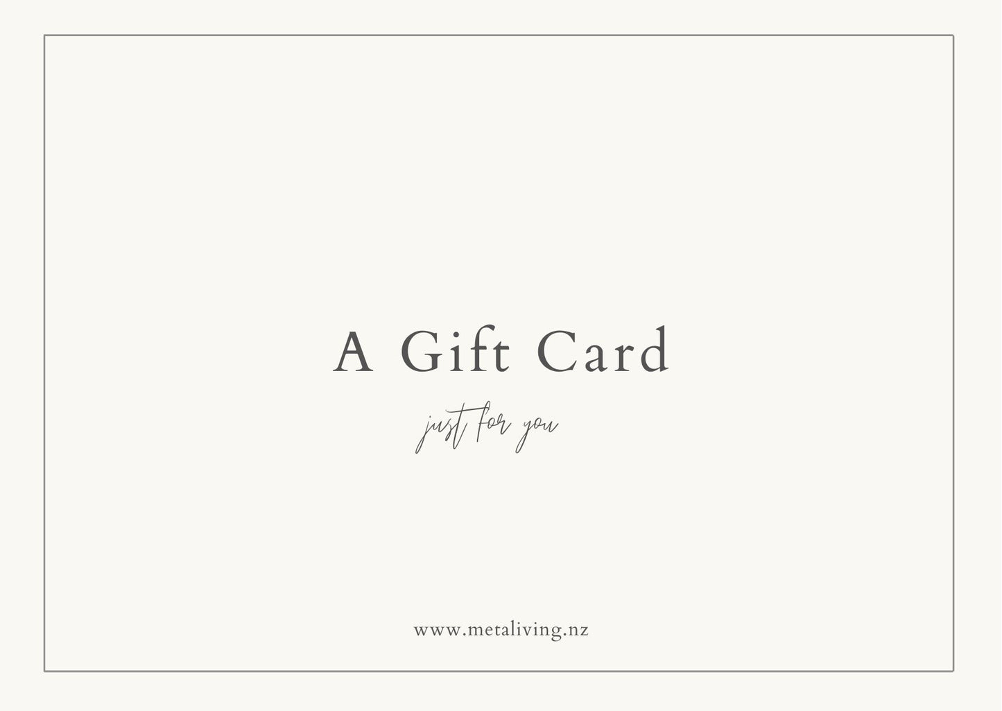 E-Gift Card