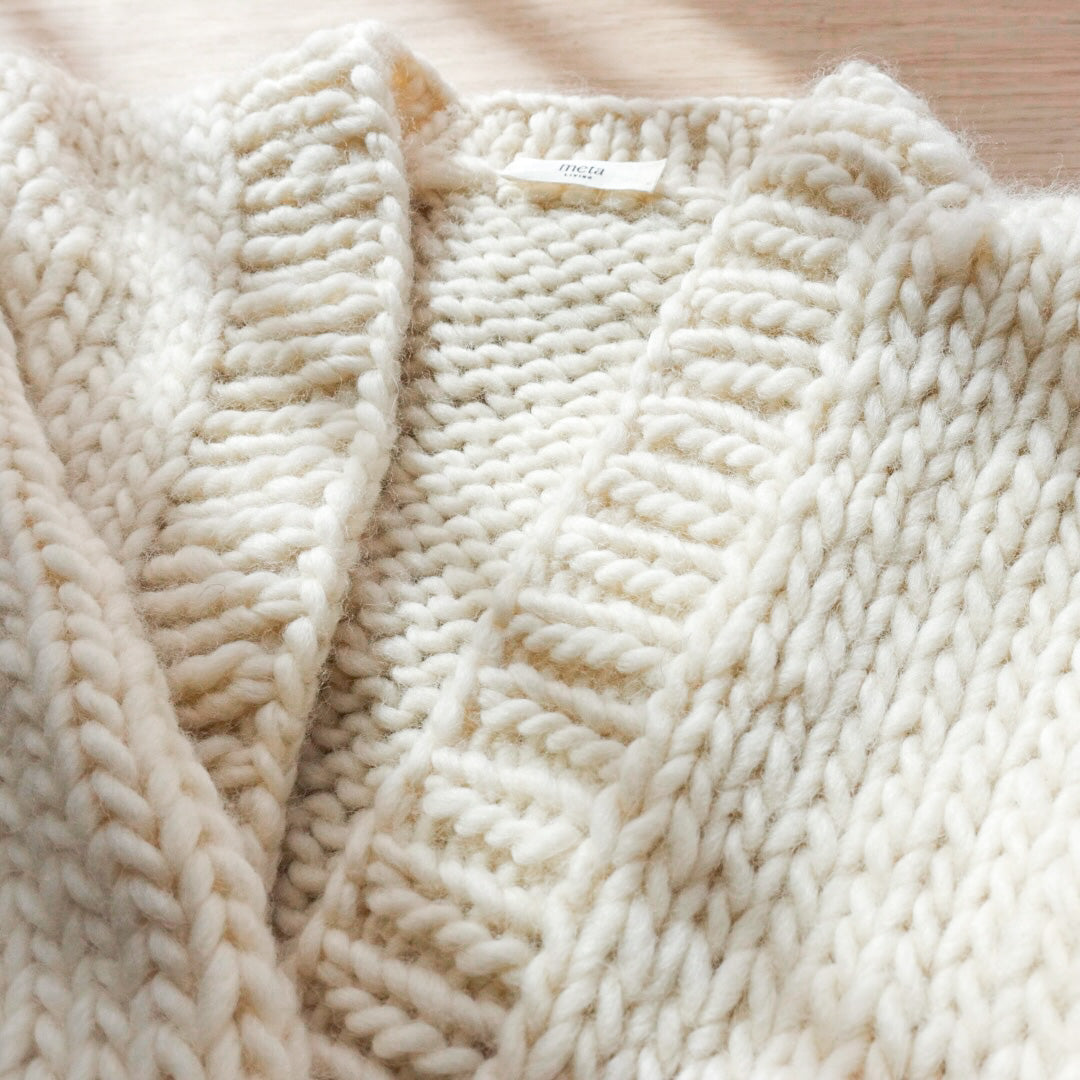 The Cosy Cardigan Sample / Cloud