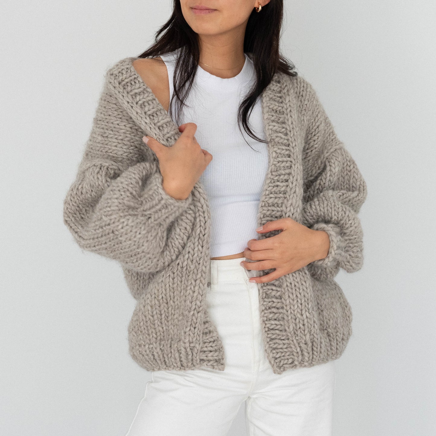 The Cosy Cardigan / Taupe