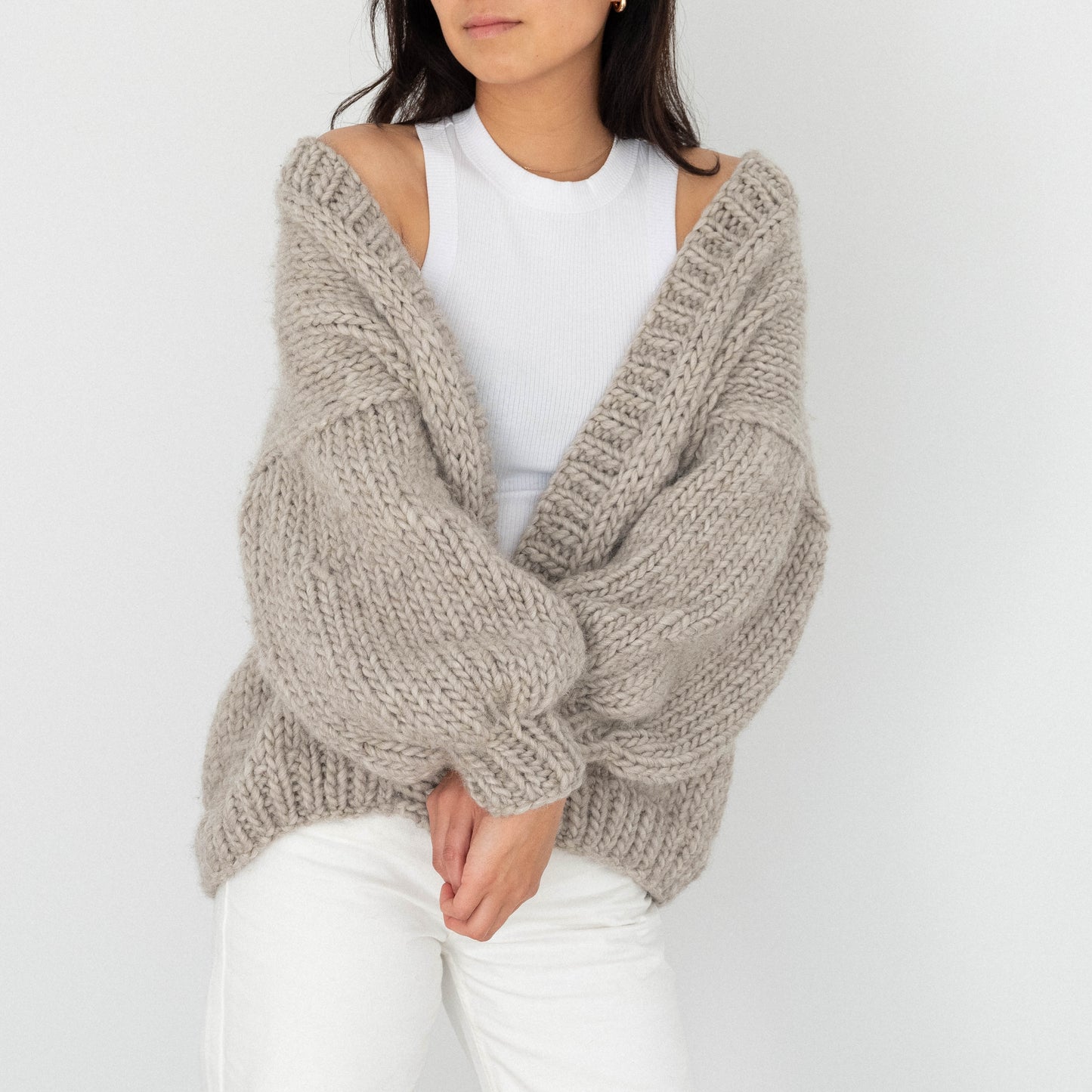 The Cosy Cardigan / Taupe