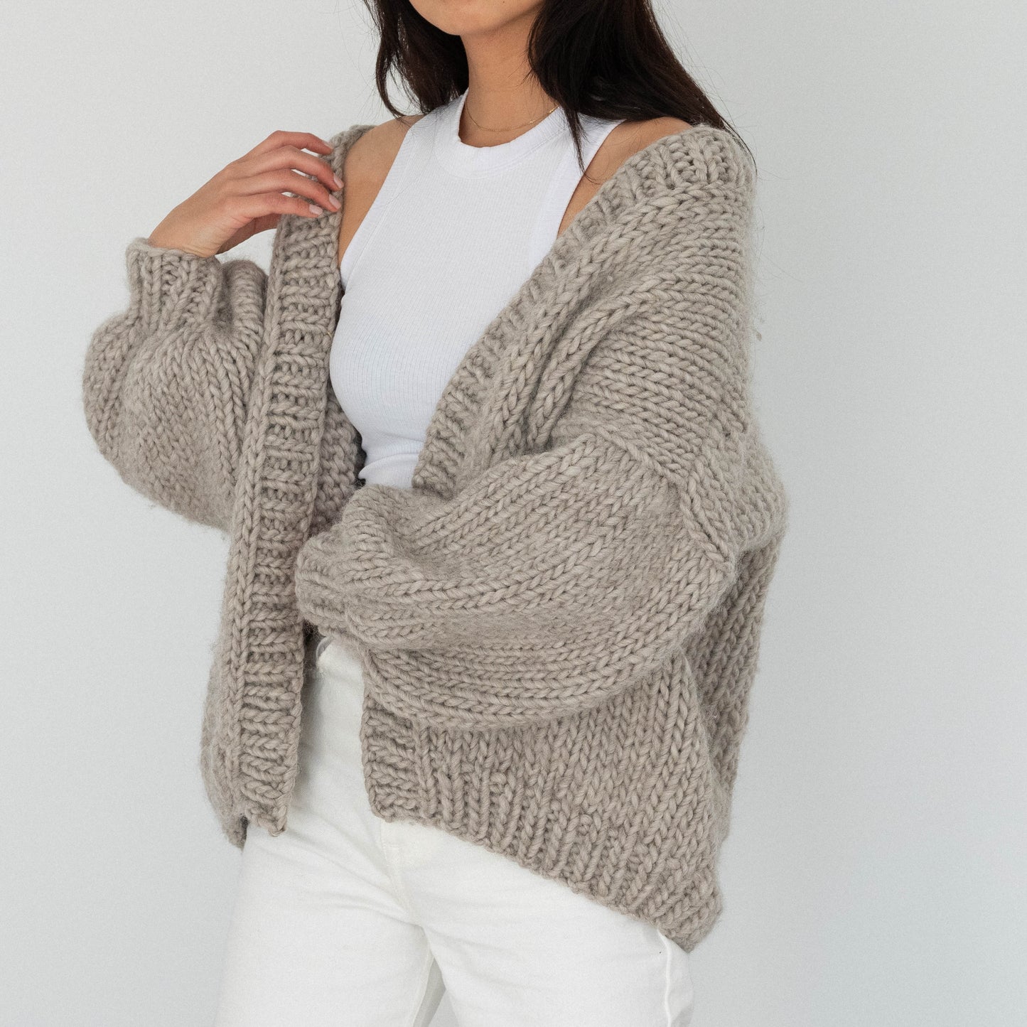 The Cosy Cardigan / Taupe