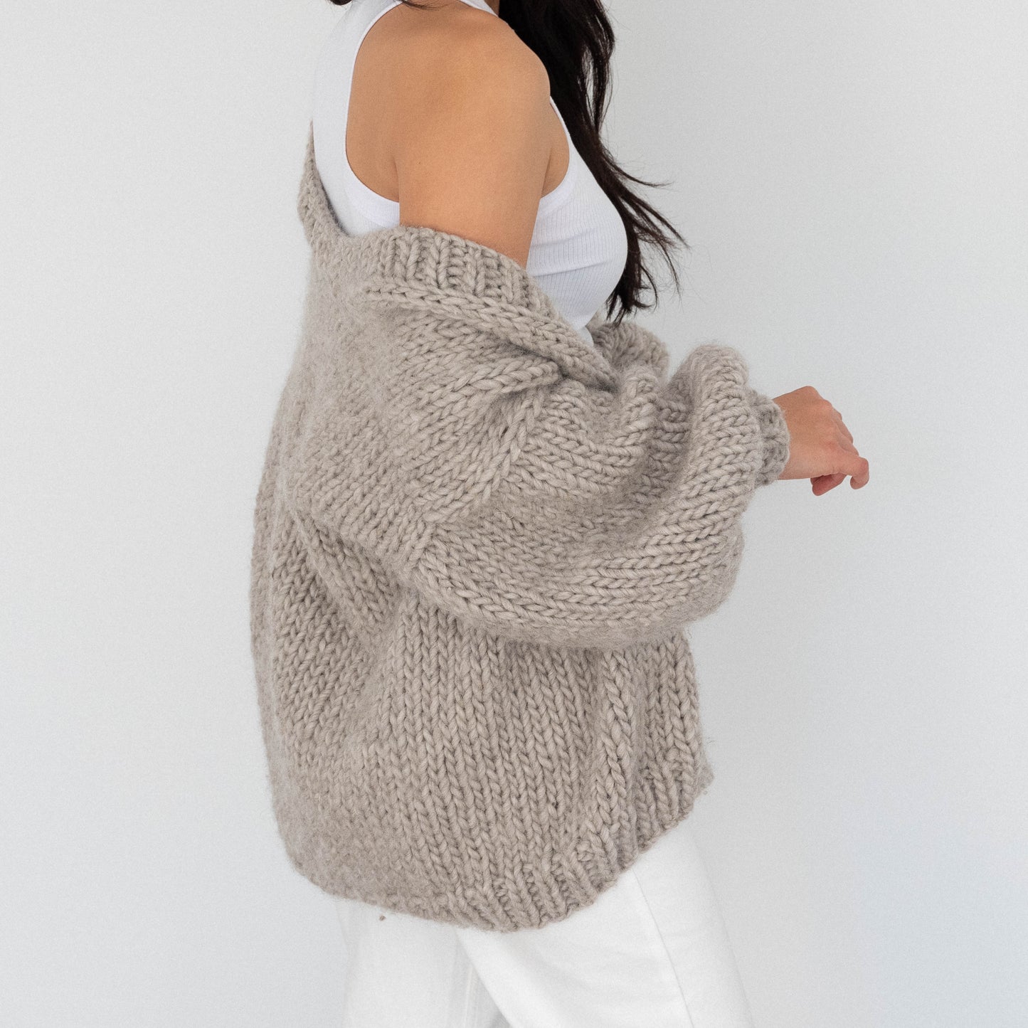 The Cosy Cardigan / Taupe